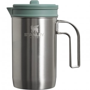 Stanley Adventure All-In-One Boil + Brew French Press Stainless Steel Shale | BWG074132