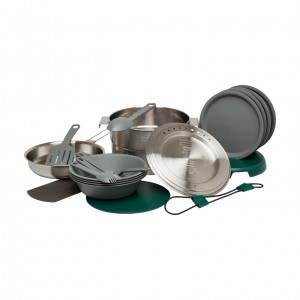 Stanley Adventure Base Camp Cookware | Full Kitchen Set Stainless | HRI530149