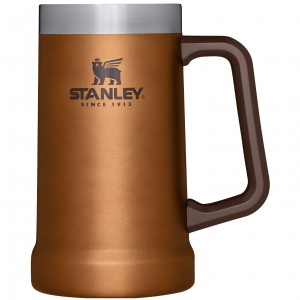 Stanley Adventure Big Grip Beer Stein | 24oz Mugs Maple | GNW593810