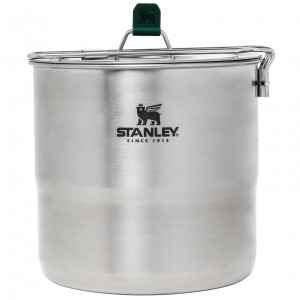 Stanley Adventure Cook Set For Four | 2.6 QT Camping Cookware Stainless | JGA650724