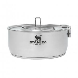 Stanley Adventure Even-Heat Pot Set | 1.9 QT Camping Cook Set Stainless | GSD901275