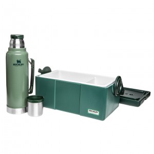 Stanley Adventure Heritage Lunch Cooler + Bottle Set Zelene | FLJ943827