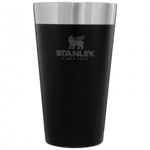 Stanley Adventure Stacking Stainless Steel Beer Pint | 16oz Tumbler Černé | IUV152089