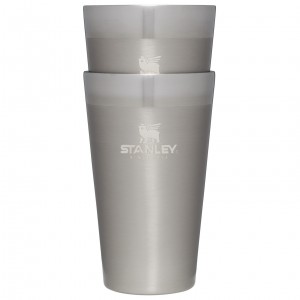 Stanley Adventure Stacking Stainless Steel Beer Pint | 2 Pack | 16oz Tumbler Stainless Steel | UXN263178