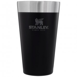Stanley Adventure Stacking Stainless Steel Beer Pint | 16oz Tumbler Černé | DSL570216