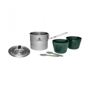 Stanley Adventure Stainless Steel Cook Set For Two | 1.1 QT Stainless Steel | BSV253649