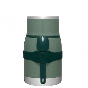 Stanley Adventure To-Go Food Jar + Spork | 24 OZ Zelene | TUB690742