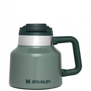 Stanley Adventure Tough-To-Tip Admiral's Mug | 20oz Zelene | VUW180254