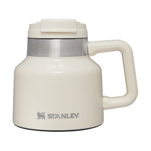 Stanley Adventure Tough-To-Tip Admiral's Mug | 20oz Krém | ZAE956804