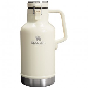 Stanley Classic Easy-Pour Insulated Beer Growler | 64 oz Krém | MVU156372