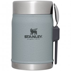 Stanley Classic Legendary Insulated Food Jar + Spork | 14 OZ Stříbrné | VAB980326