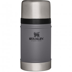 Stanley Classic Legendary Insulated Food Jar + Storage | 24oz Charcoal | OYV107945