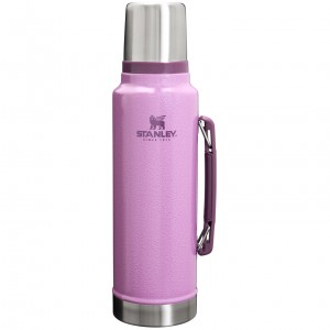 Stanley Classic Legendary Vacuum Insulated Bottle | 1.5 QT Hammertone Lilac | ZFQ857342
