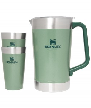 Stanley Classic Stay Chill Insulated Pitcher Set Zelene | YNX590214