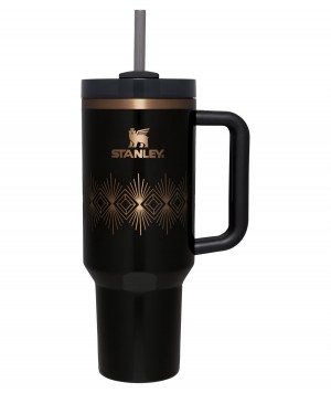 Stanley Deco Collection Quencher H2.0 FlowState™ Tumbler | 40 OZ Černé | YDN456172