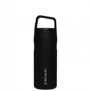 Stanley IceFlow™ Bottle with Cap and Carry+ Lid | 16 OZ Černé | WUL924703