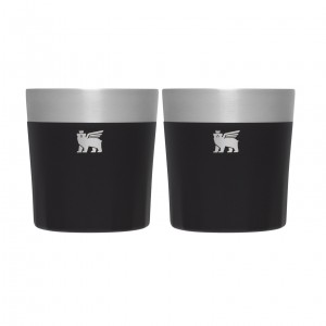 Stanley Lifted Spirits Prismatic™ Rocks Glass Set | 6 OZ Černé | CPH237894