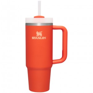 Stanley Quencher H2.0 Travel Tumbler | 30 OZ Tigerlily | ZMQ189643