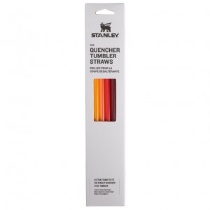 Stanley Replacement Straw 4 Pack | 30 oz Quencher Tumbler Red/Orange | JYE491726