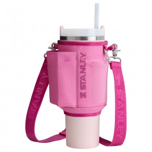 Stanley The All Day 40 OZ Quencher Carry-All Peony | ZJO036147