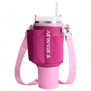 Stanley The All Day 40 OZ Quencher Carry-All Fuchsie | DIO713095