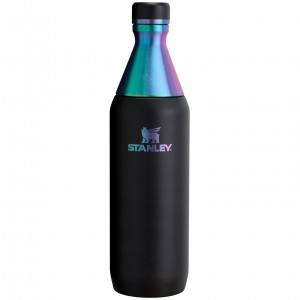 Stanley The Black Chroma All Day Slim Bottle | 20 OZ Černé | MDP048352