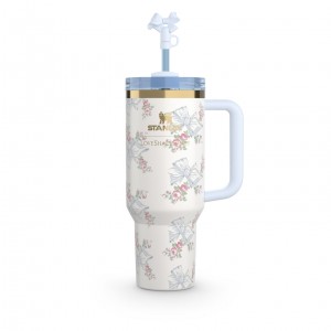 Stanley The Blue Stanley X LoveShackFancy Holiday Quencher Collab | 40 OZ Blankyt | AFY358960