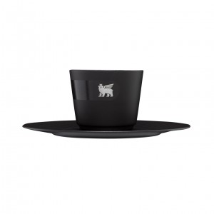 Stanley The DayBreak Demitasse Cup & Saucer | 2.2 OZ Espresso Cup Černé | ISO418765