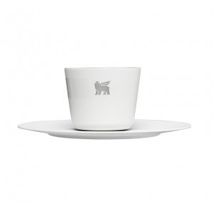 Stanley The DayBreak Demitasse Cup & Saucer | 2.2 OZ Espresso Cup Pale Stone | VFS042138