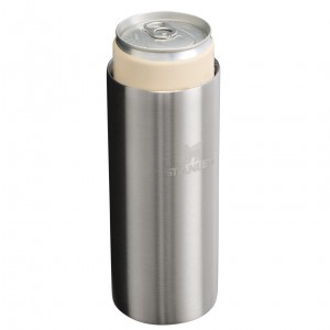 Stanley The Everyday Slim Can Cooler Cup | 10 OZ Stainless Steel Shale | UKM802746