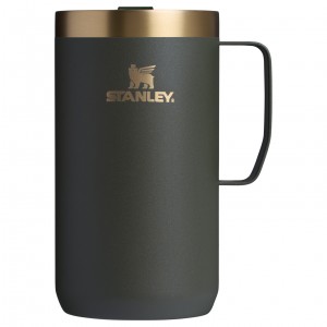 Stanley The Fall Refresh Stay Hot Camp Mug | 24 OZ - Stanley Create Cypress | AVK803617