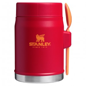 Stanley The Heat Wave Classic Legendary Food Jar + Spork | 14 OZ Chili | NAF916073