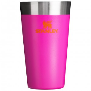 Stanley The Heat Wave Stay Chill Stacking Pint Glass | 16 OZ Vivid Violet | AUV190547