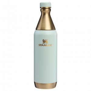Stanley The Holiday All Day Slim Bottle | 20 OZ Gilded Celadon | SXO412703