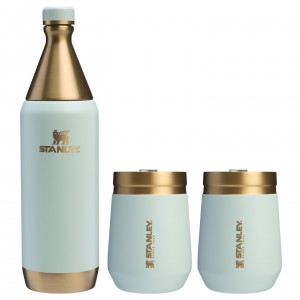 Stanley The Holiday All Day Wine Set | 34 OZ & 10 OZ Gilded Celadon | OUV701835