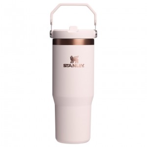 Stanley The Holiday IceFlow Flip Straw Tumbler | 30 OZ Gilded Sugar | MRC732198