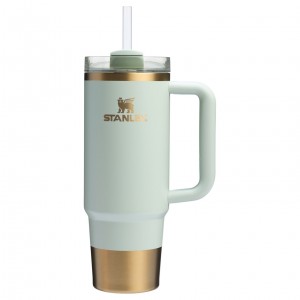 Stanley The Holiday Quencher H2.O FlowState™ Tumbler | 30 OZ Gilded Celadon | RQS851920