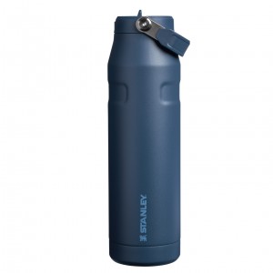 Stanley The IceFlow™ Bottle with Flip Straw Lid | 36 oz Tmavě Blankyt | FLI250964