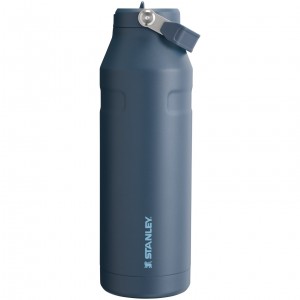Stanley The IceFlow™ Bottle with Flip Straw Lid | 50 oz Tmavě Blankyt | MVB326410