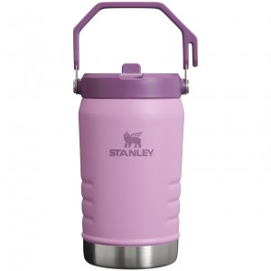Stanley The IceFlow Flip Straw Jug | 40 OZ | Insulated Water Jug Lilac | COE146708