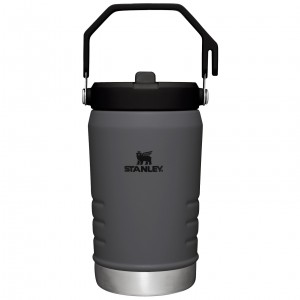 Stanley The IceFlow Flip Straw Jug | 40 OZ | Insulated Water Jug Charcoal | YTX390467