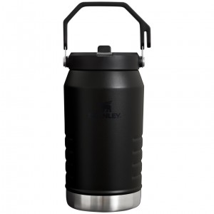Stanley The IceFlow Flip Straw Jug | 64 OZ | Insulated Water Jug Černé | TKH623195