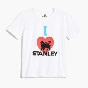 Stanley The Kids Heart Tee Bílé | IHC824590