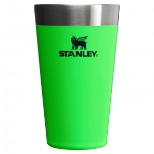 Stanley The Neon Adventure Stacking Beer Pint | 16 OZ Zelene | XCD730219
