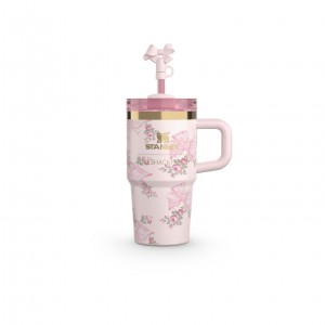 Stanley The Pink Stanley X LoveShackFancy Collab Holiday Quencher | 20 OZ Růžové | USA043295
