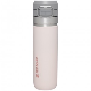 Stanley The Quick Flip Go Water Bottle | 24 OZ Růžové | JGS864192