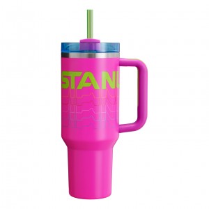 Stanley The Reverb Quencher H2.0 FlowState™ Tumbler | 40 oz Vivid Violet Reverb | PNL704231