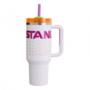 Stanley The Reverb Quencher H2.0 FlowState™ Tumbler | 40 oz Frost Reverb | ONQ168509