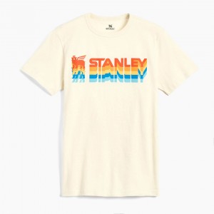 Stanley The Stanley Reverb Essential Tee Krém | JSW396708