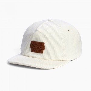 Stanley The Stanley Stack Patch Corduroy Cap Pale Stone | TME412806